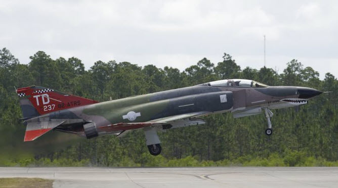 QF-4 Phantom at Tyndall AFB